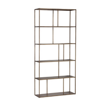 Load image into Gallery viewer, EIFFEL BOOKCASE - ANTIQUE BRASS - LARGE