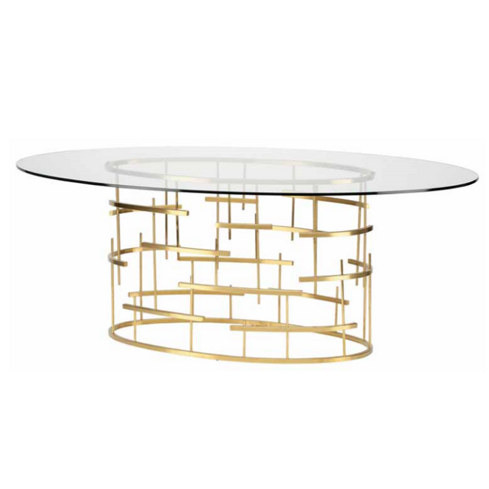 TIFFANY OVAL DINING TABLE