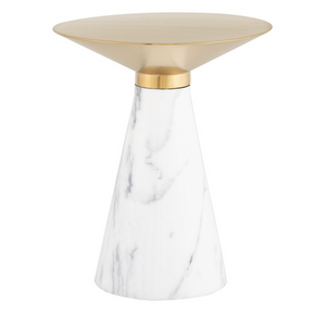 IRIS GOLD SIDE TABLE