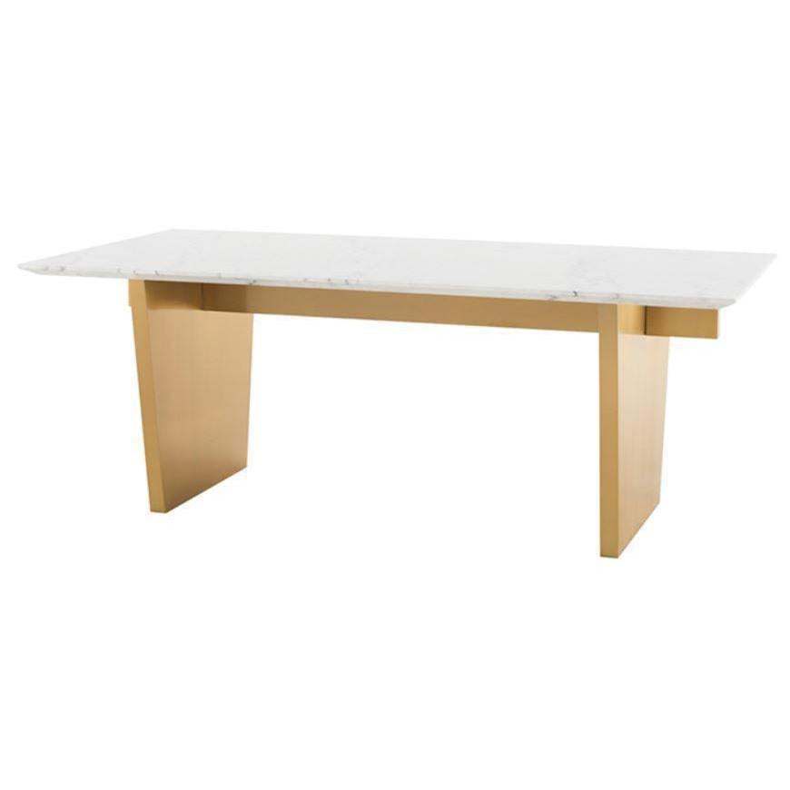 AIDEN MARBLE DINING TABLE