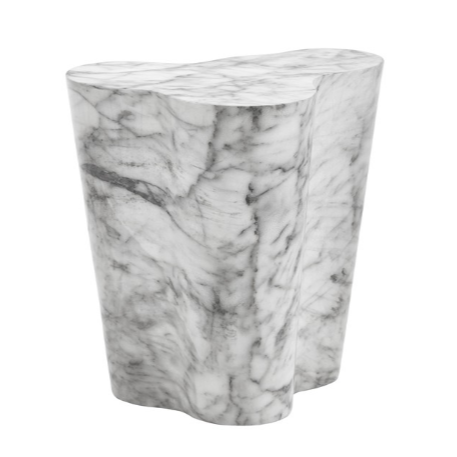 AVA END TABLE - SMALL - MARBLE LOOK